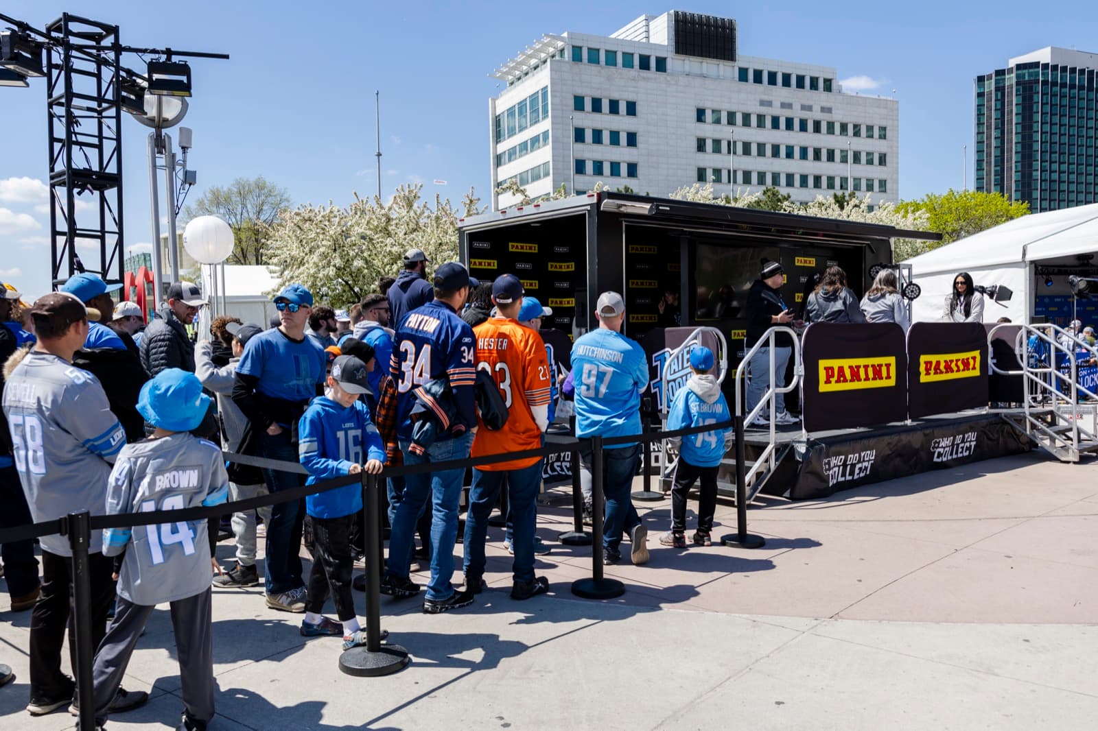 Panini activation crowd