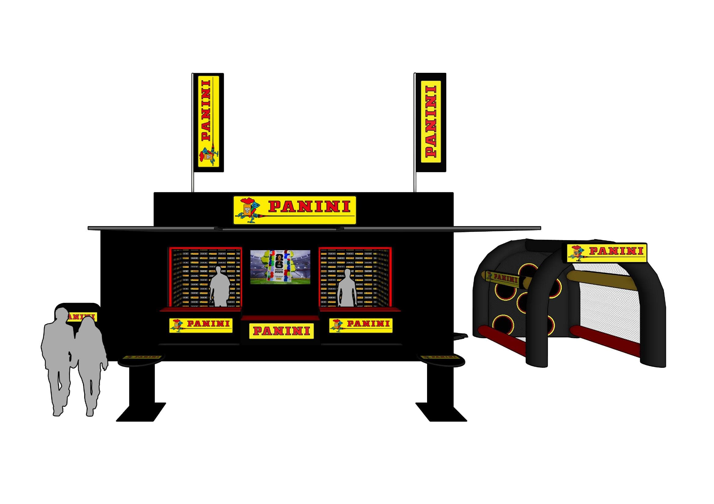 Alternate booth configuration